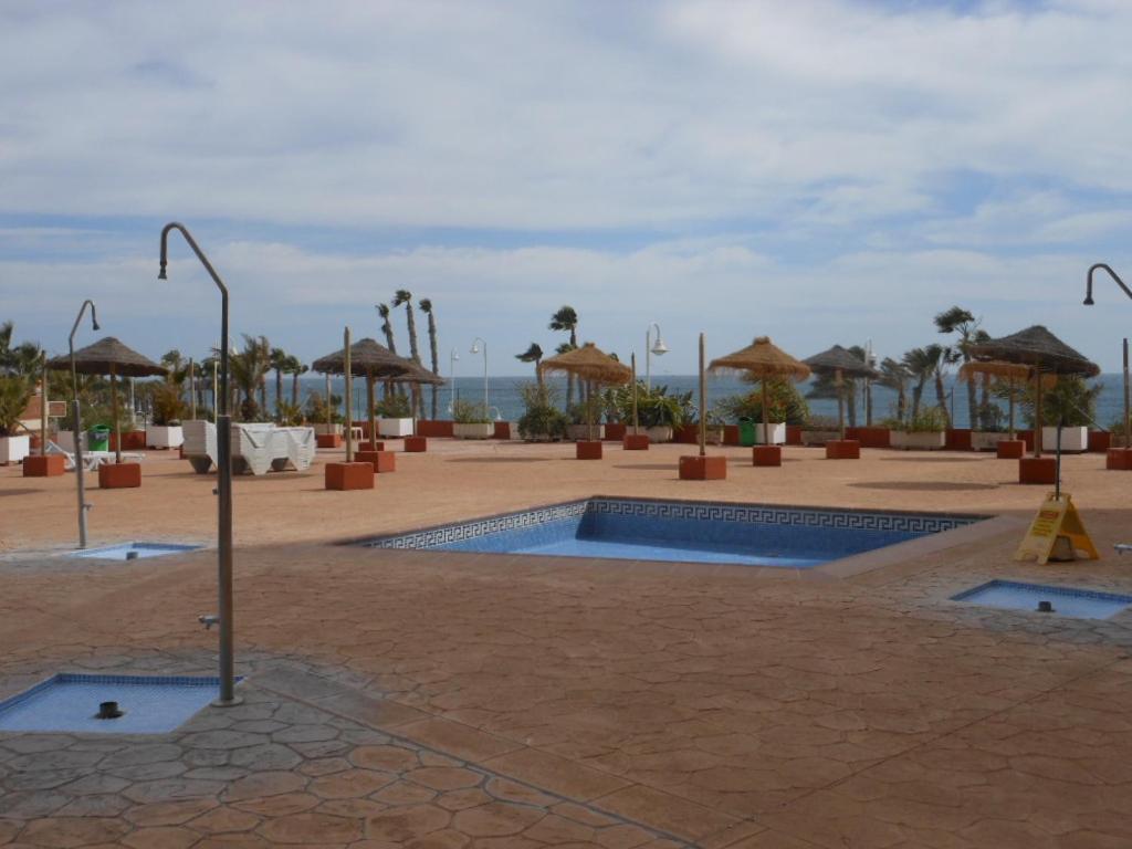 Apartamento 1A Linea Playa Com Piscina Almuñécar Exteriör bild